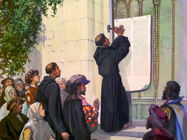Les Quatre-Vingt-Quinze Thèses (1517) de Martin Luther