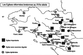 Le premier protestantisme en Bretagne : le temps des huguenots bretons