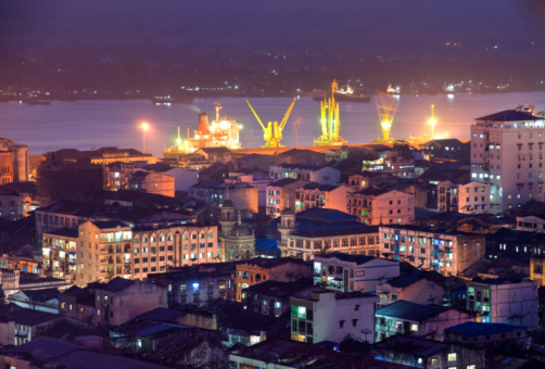 Dawei, port birman